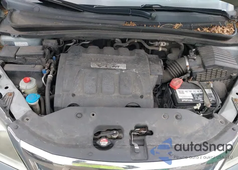 2010 Honda Odyssey Ex-L z USA, uszkodzony, nr VIN 5FNRL3H78AB044087